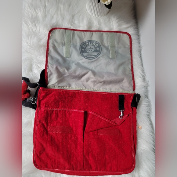 Kipling Red Crossbody Bag - Picture 11 of 11